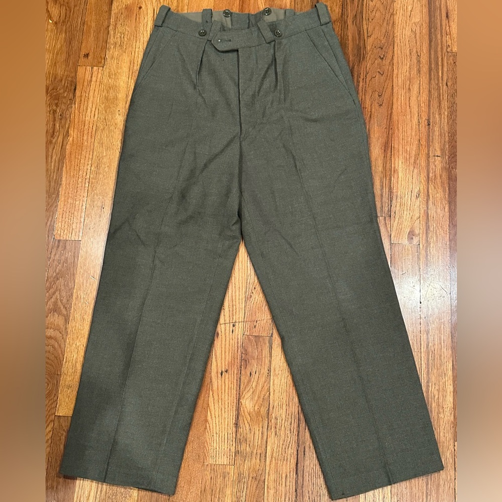 Woman’s Army Wool Pants